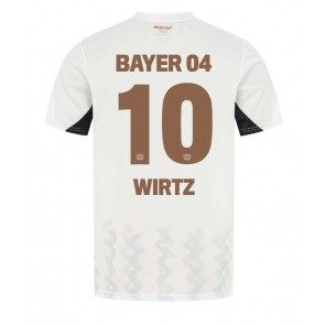 Bayer Leverkusen Florian Wirtz #10 Replika Udebanetrøje 2024-25 Kortærmet